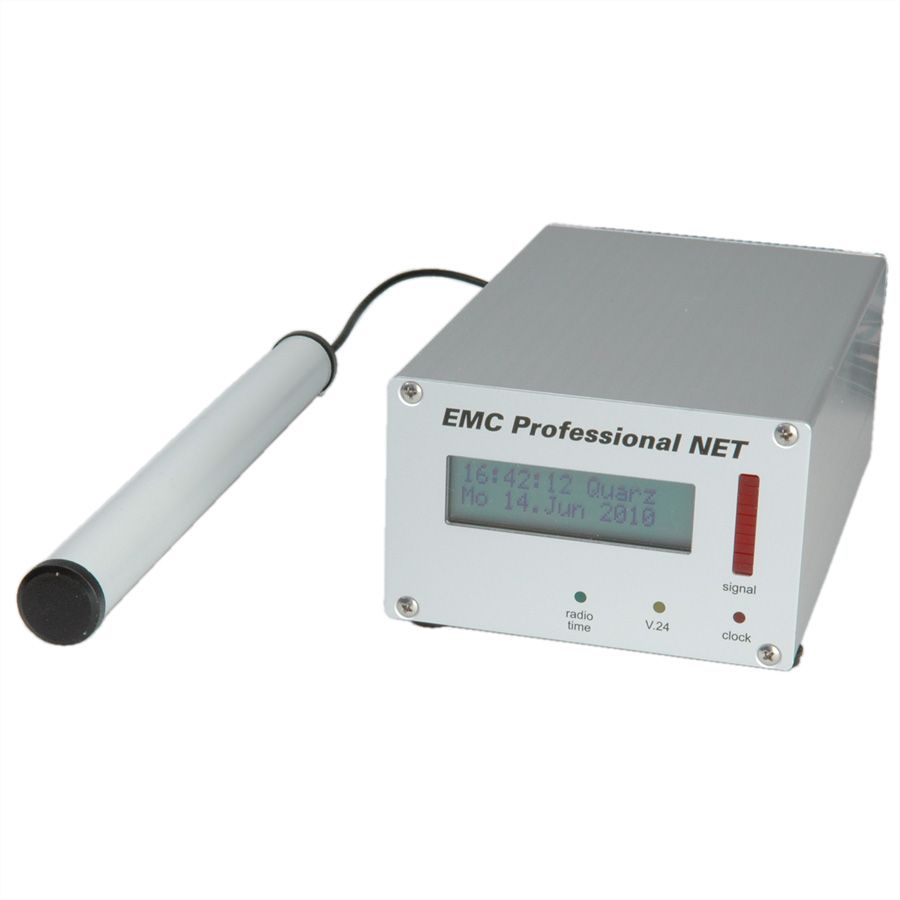 GUDE 3001 EMC Professional Time Server avec horloge radio intégrée, pour les environnements industriels