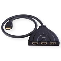 VALUE Switch HDMI, 3 PCs - 1 écran