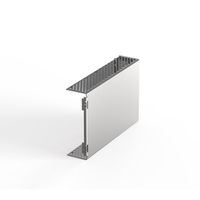 Capot perforé SCHROFF pour cadre type PIU, 3U, 12HP, 227D