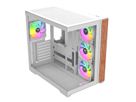 Thermaltake View 380 WS ARGB Tour Midi, blanc