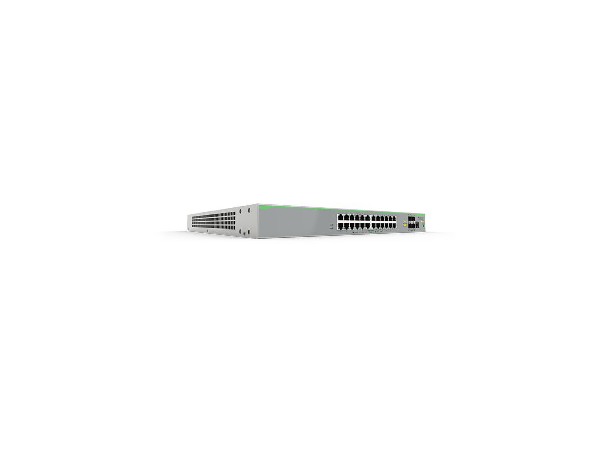 Allied Telesis AT-FS980M/28DP-50 Géré L3 Fast Ethernet (10/100) Connexion Ethernet, supportant l'alimentation via ce port (PoE) Gris