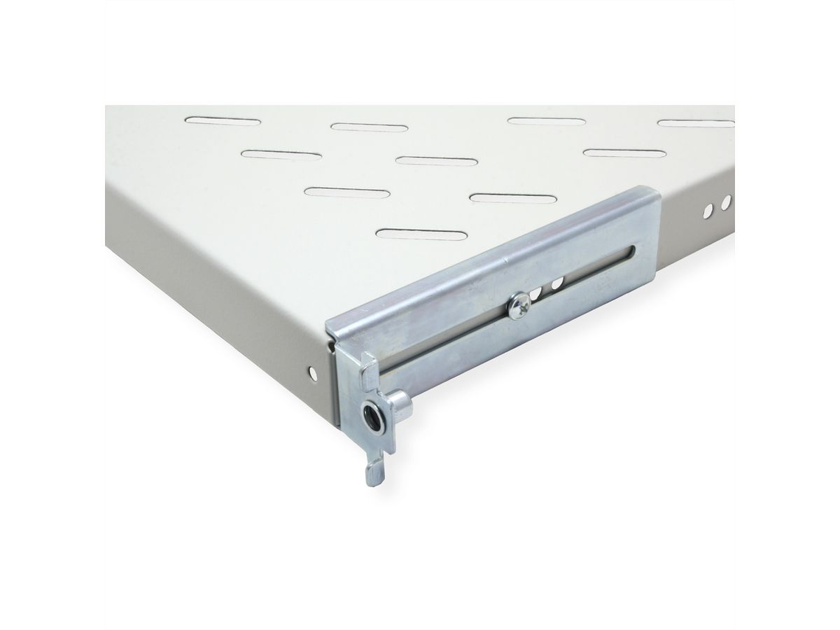 ROLINE 19" Etagère 1U, 770P 50 kg gris