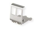 VALUE Adaptateur pour rail DIN, vide, pour 2 Keystones