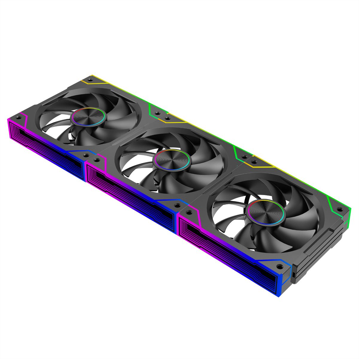Xilence XPF120.ARGB 120mm PWM Ventilateur de boîtier, ARGB LED