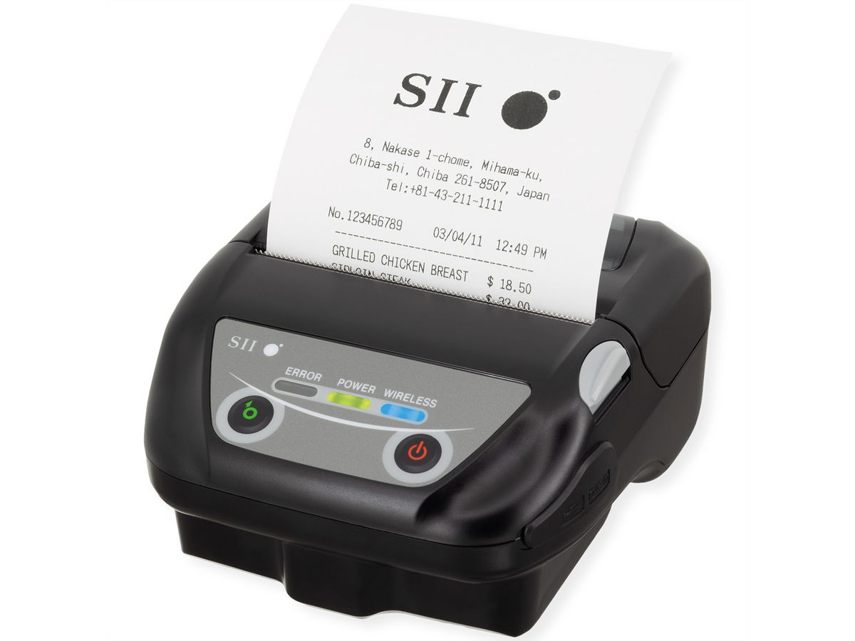 SEIKO MP-B30 Imprimante mobile d’étiquettes, WLAN USB