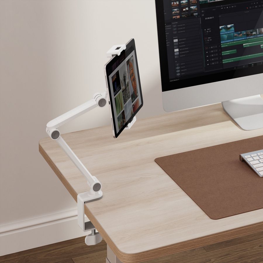 VALUE Support universel pour tablette, fixation par pince