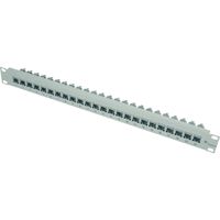 TELEGÄRTNER Porte-modules 19" 1 U, comprenant 24 raccords K Cat.5e
