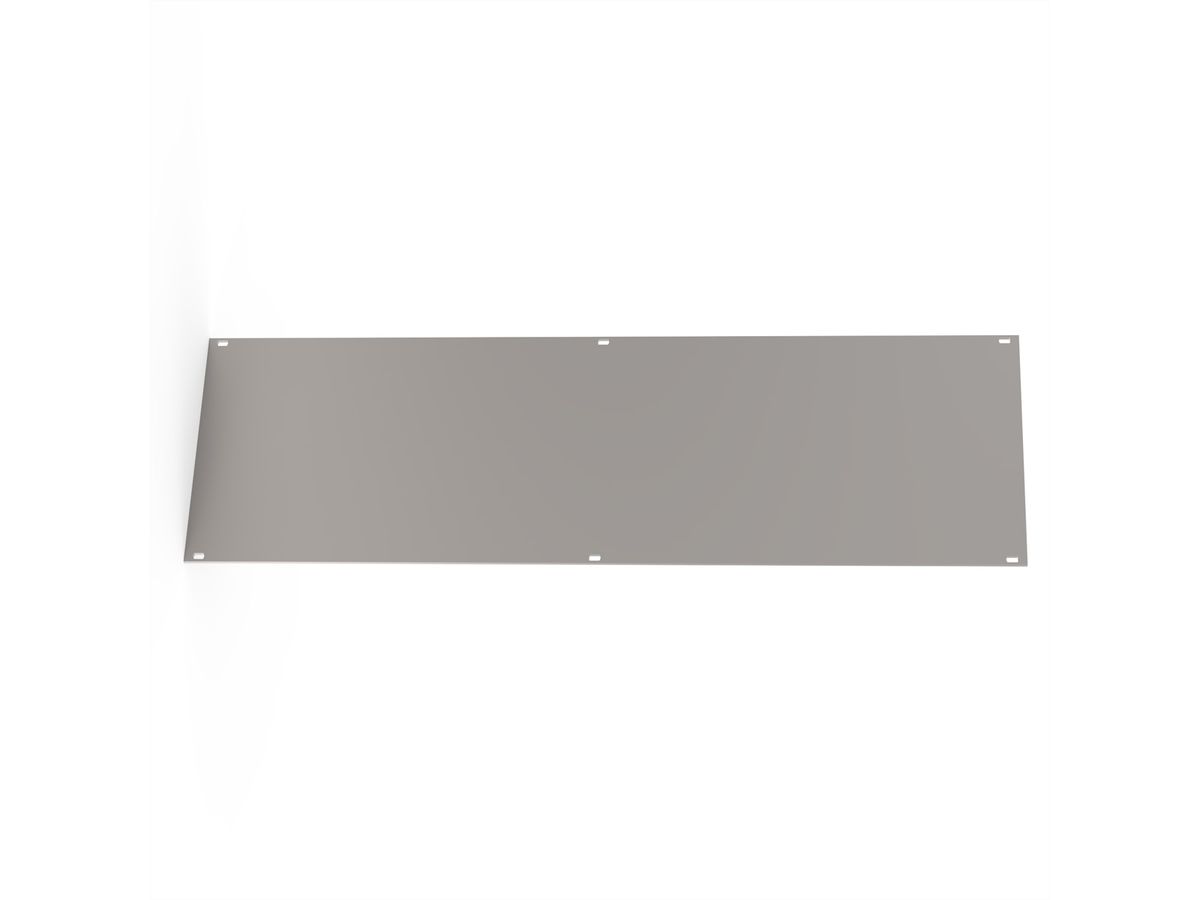 SCHROFF Face avant, profil en U, Refrofit Shielding, 3 U, 84 CV, 2,5 mm, alu, face avant anodisée, face arrière conductrice
