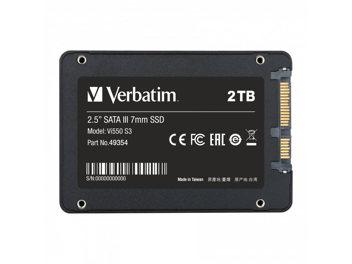 Verbatim Vi550 S3 2.5" 2 To Série ATA III