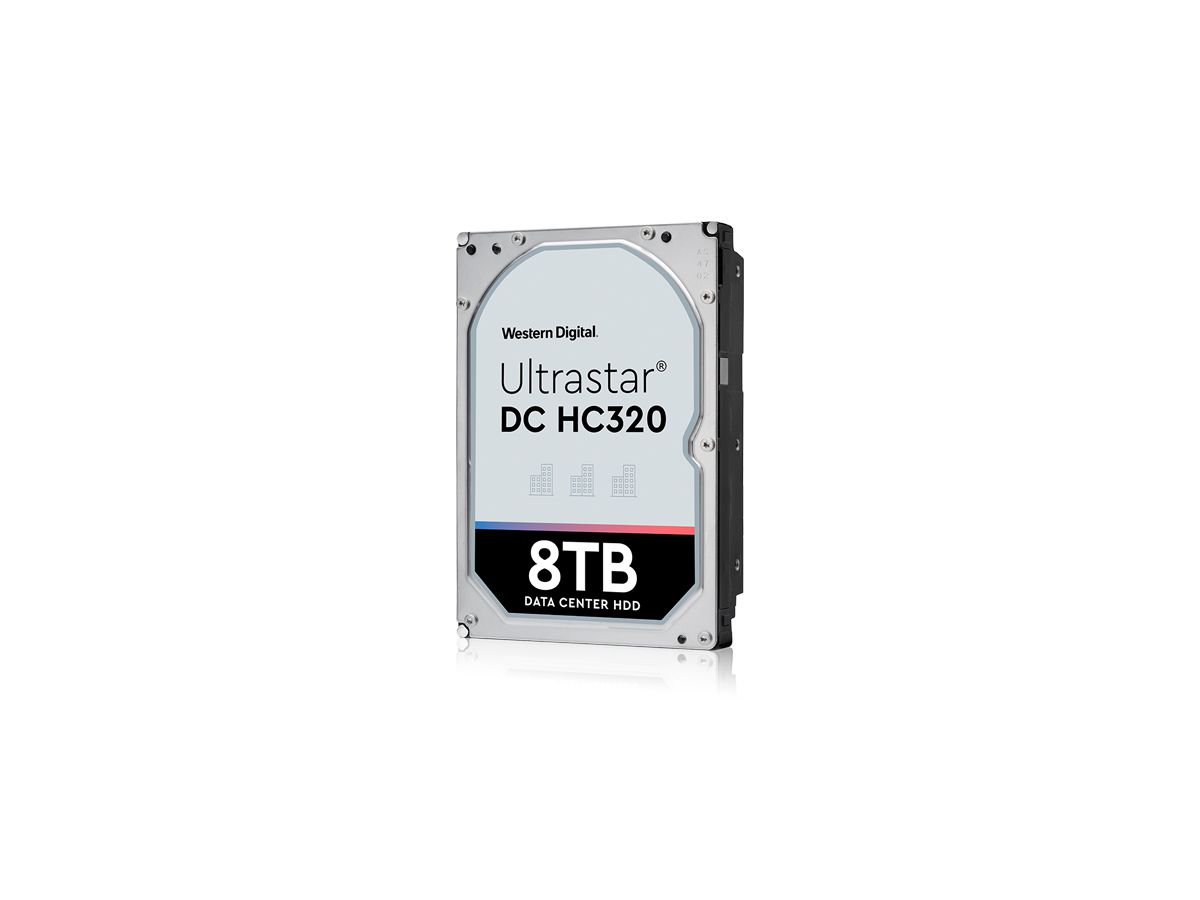 Western Digital Ultrastar DC HC320 disque dur 8 To 7200 tr/min 256 Mo 3.5" Série ATA III