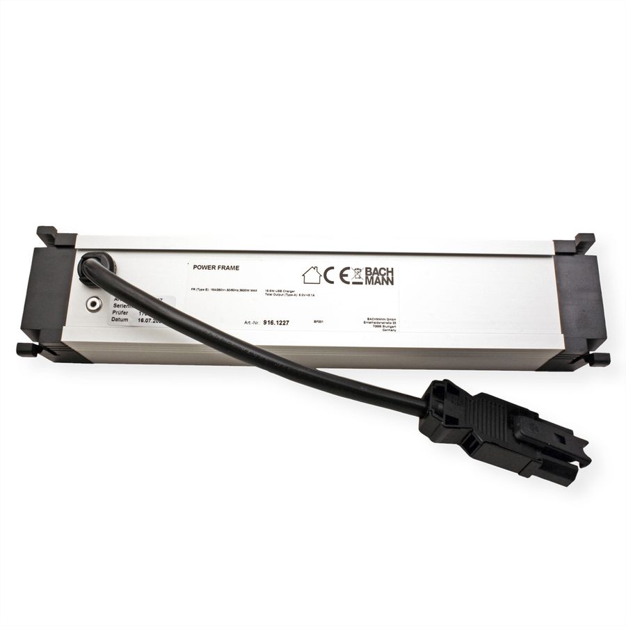 BACHMANN Power Frame 3xUTE, 1x chargeur USB double