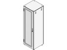 Porte Varistar SCHROFF avec cadre de montage, IP 20, verrouillage 1 point, RAL 7021, 1200H 600W