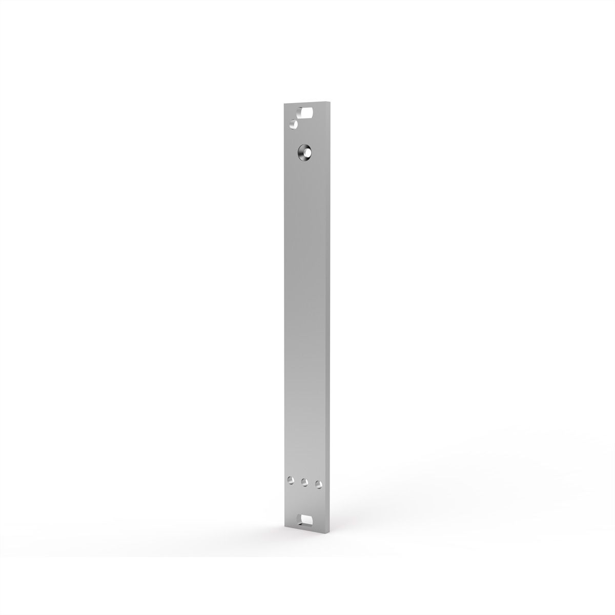 SCHROFF Unité enfichable, face avant, non blindée, pour poignée trapézoïdale statique, 3 U, 3 CV, 2,5 mm, alu, face avant anodisée, face arrière conductrice