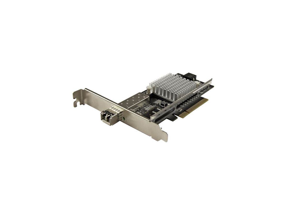 StarTech.com Carte réseau PCI Express à 1 port fibre optique 10 Gigabit Ethernet SFP+ ouvert - Chipset Intel - MM