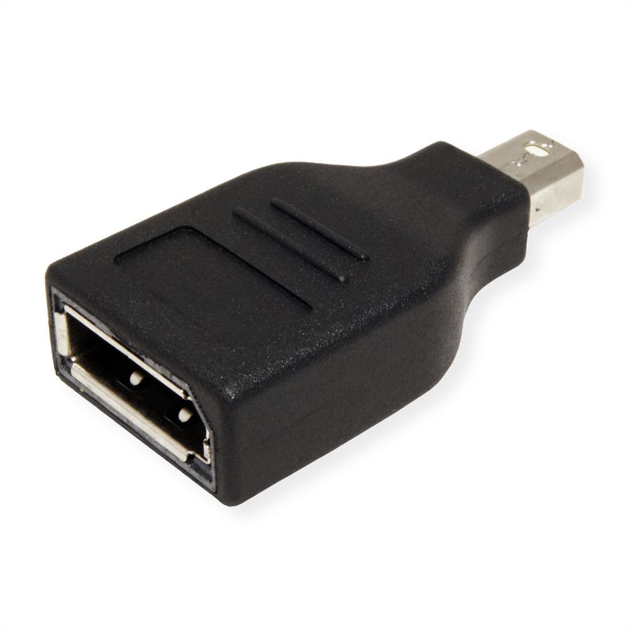 VALUE Adaptateur DisplayPort, Mini DP M - DP F