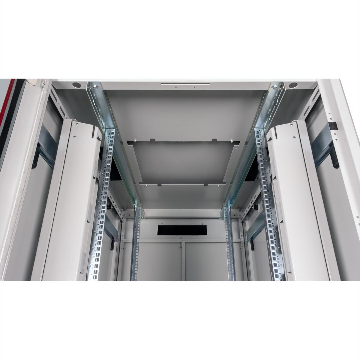 ROLINE 19" Baie réseau Pro 42U, 800x1200 LxP Porte verre gris