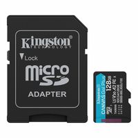 KINGSTON Carte mémoire microSD Canvas Go! Plus, 128 Go