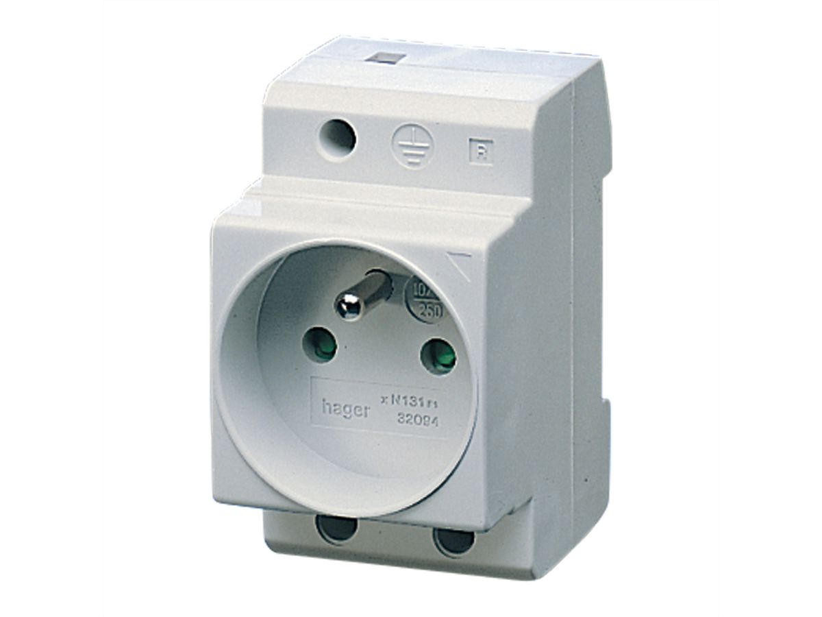 Modules de distribution de courant SCHROFF selon DIN 43880, UTE Prise 250 V, 16 A