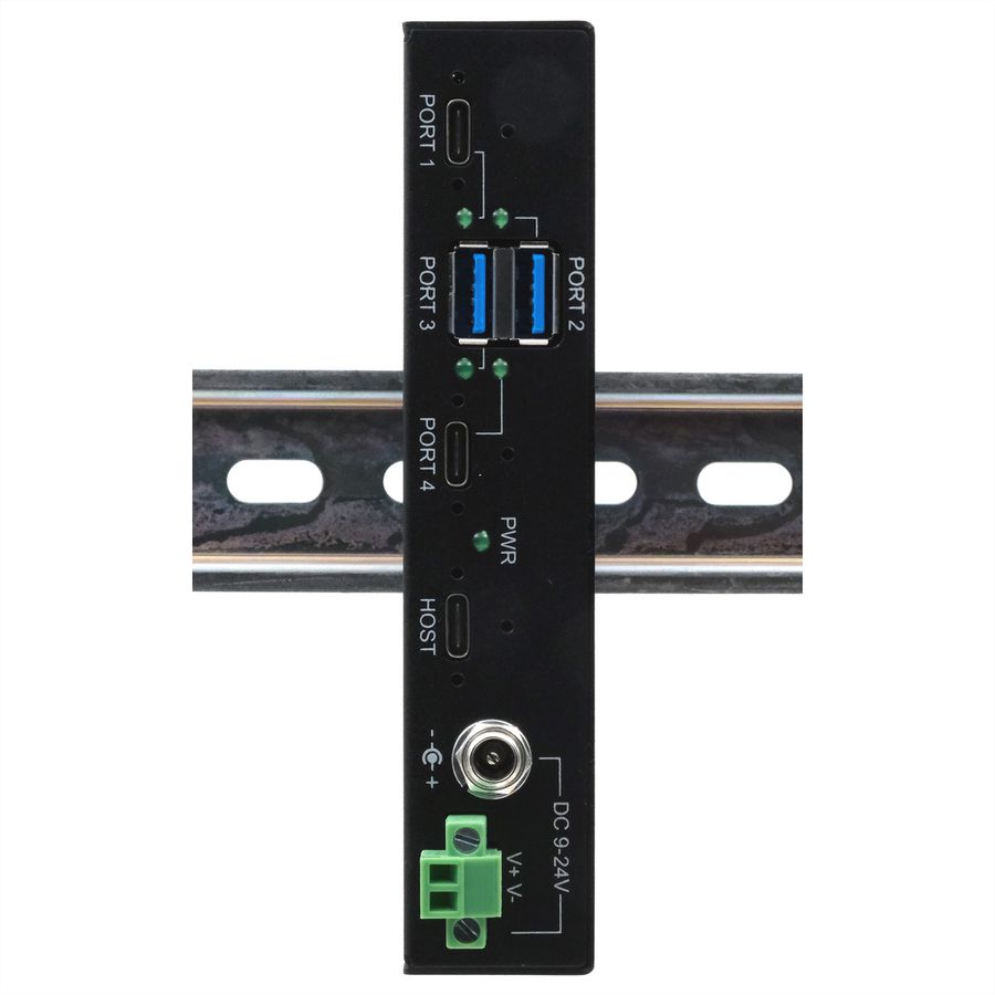 EXSYS EX-1274HMV Hub métal USB 3.2 Gen2, 4 ports