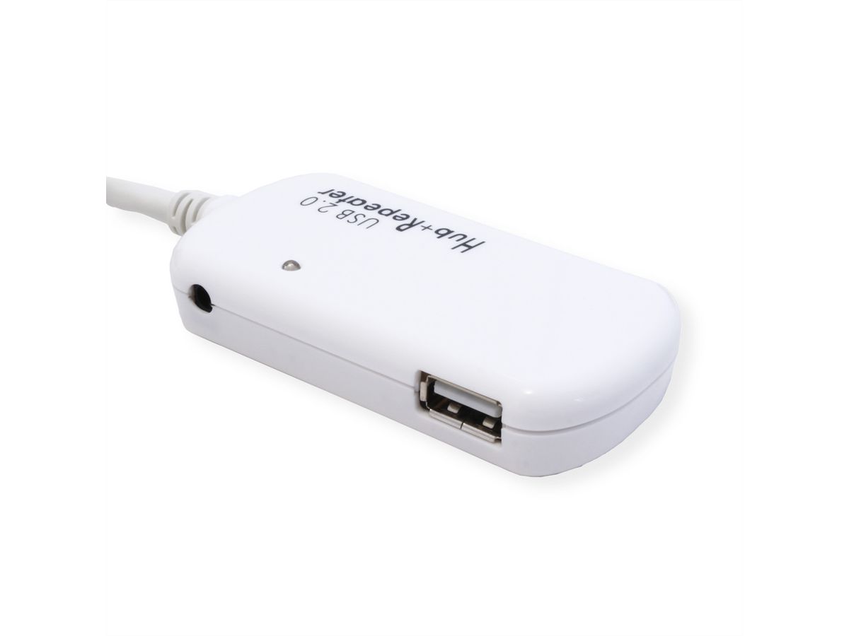 ATEN UE2120H Concentrateur d'extension USB 2.0 à 4 ports, gris, 12 m