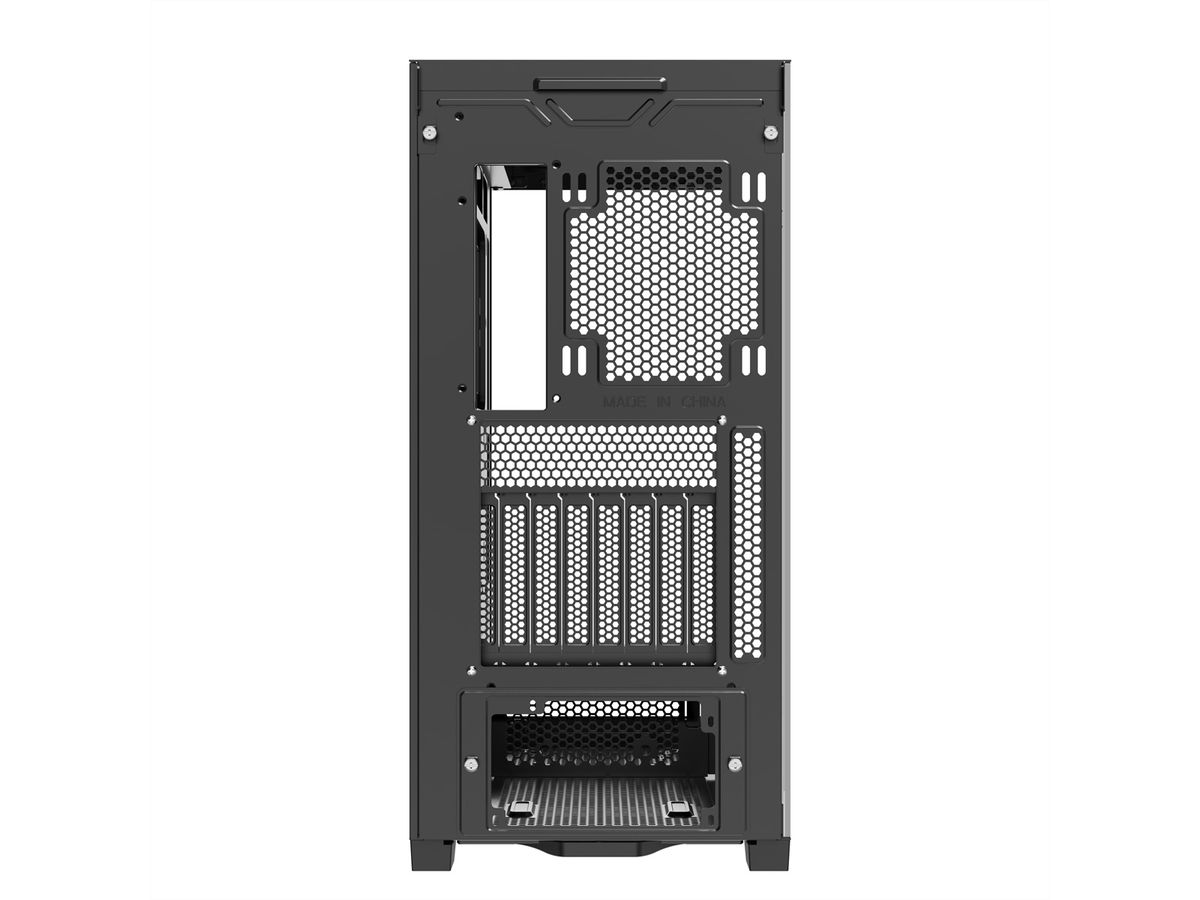 XILENCE Xilent Gleam X818.ARGB Gaming ATX PC noir, Tour RGB ATX Midi