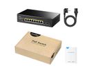CUDY GS1008PS2 Switch 8 ports Gigabit PoE+ avec 2 emplacements Gigabit SFP 120W