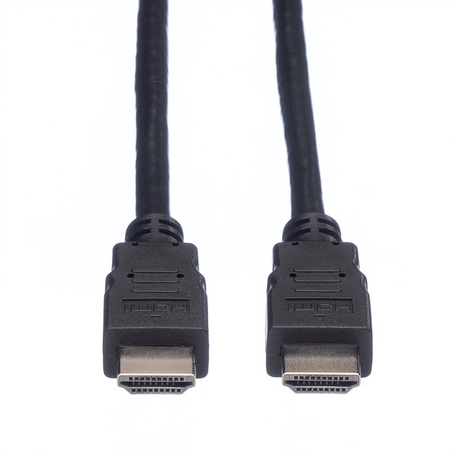 VALUE Câble de raccordement pour écran HDMI High Speed M-M, noir, 15 m