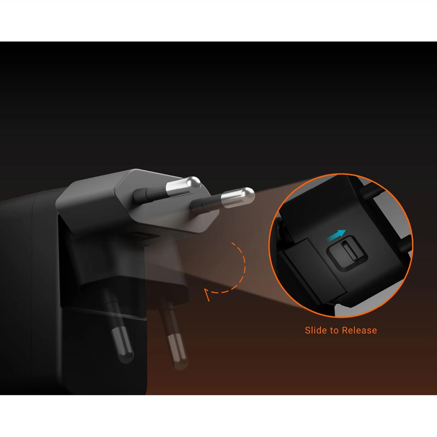 ATEN UP365 Chargeur GaN 65 W à 3 ports