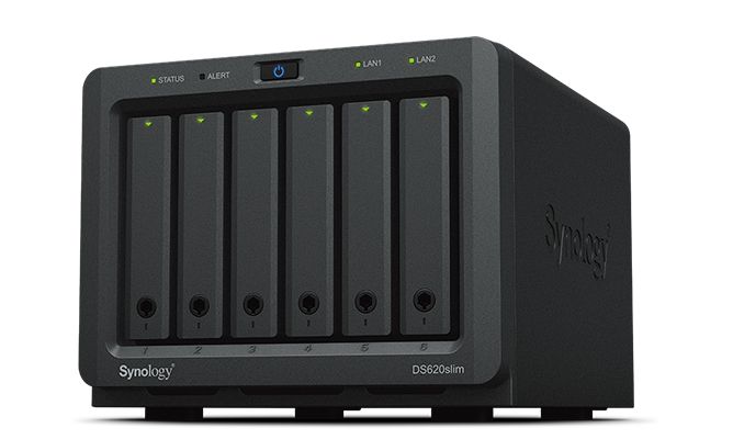 Synology DiskStation DS620SLIM serveur de stockage NAS Bureau Ethernet/LAN Noir J3355