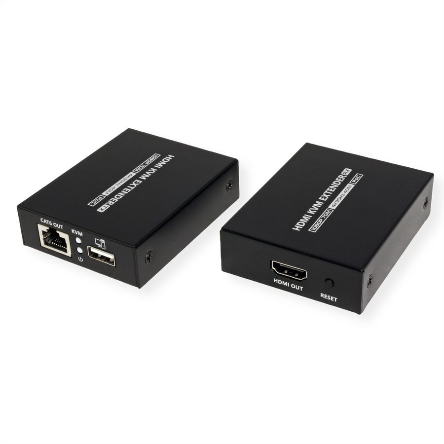 VALUE Prolongateur KVM via Cat.6/6A, HDMI4K30, max. 40m