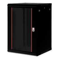 ROLINE 19" Boîtier mural Basic Plus 18U, 600x600 LxP noir