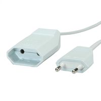 BACHMANN Câble prolongateur Euro 230V/2,5A, blanc, 2 m