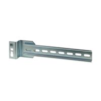 SCHROFF Rail DIN pour chauffage, TS 35/7.5 avec support de montage pour panneau 19" / montage coulissant
