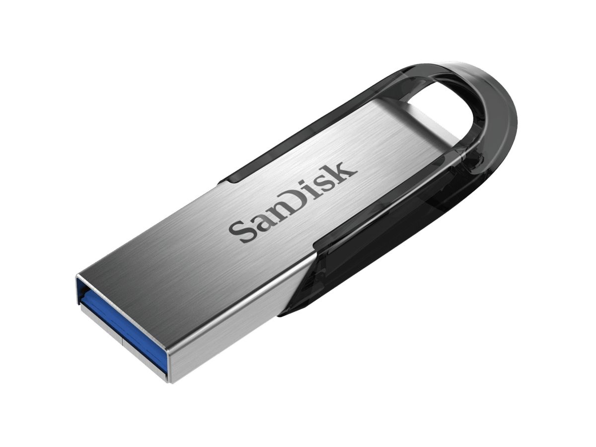 SanDisk Ultra Flair lecteur USB flash 32 Go USB Type-A 3.0 Noir, Acier inoxydable
