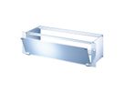 SCHROFF Kit de face avant, blindée, avec charnières en bas, 6 U, 28 CV, 2,5 mm, alu