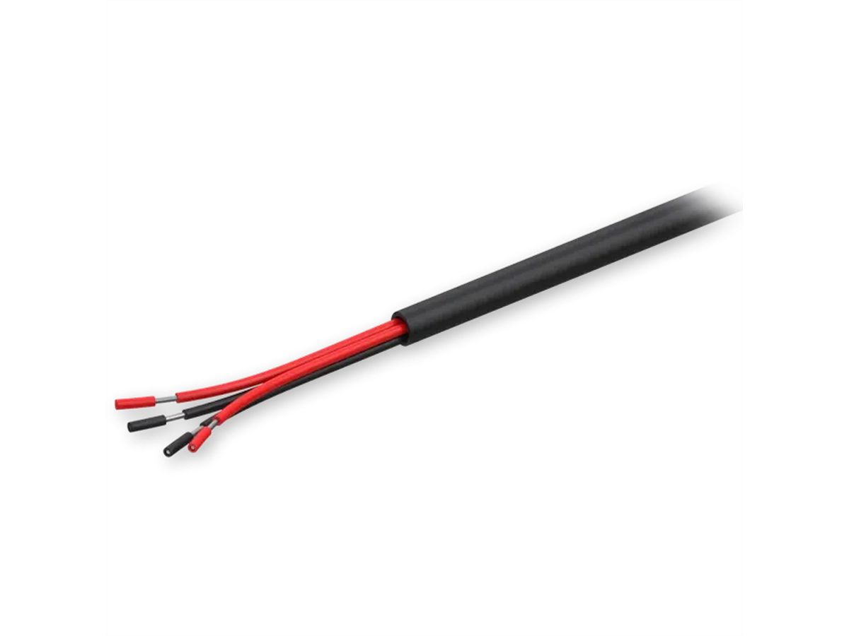 TELTONIKA PR2PL15B Câble d'alimentation avec 4 conducteurs ouverts, Kit de montage rack