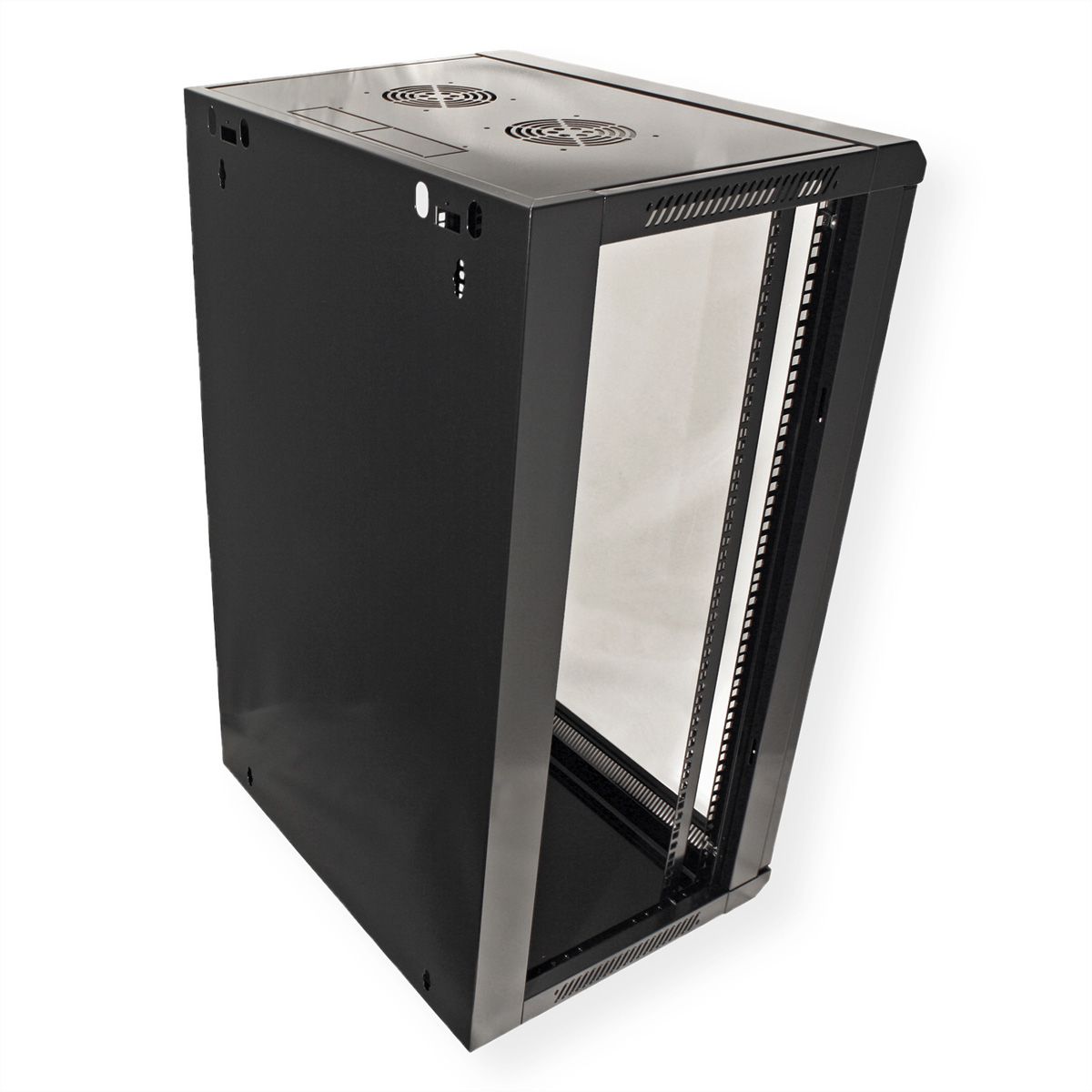 VALUE Armoire murale 18 UH (HxLxP) 901x570x450mm , noir