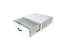 ROLINE 19" Tiroir pour clavier 3U, 400P fermable gris