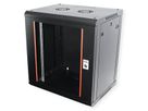 ROLINE 19" Boîtier mural Basic Plus 12U, 600x450 LxP noir