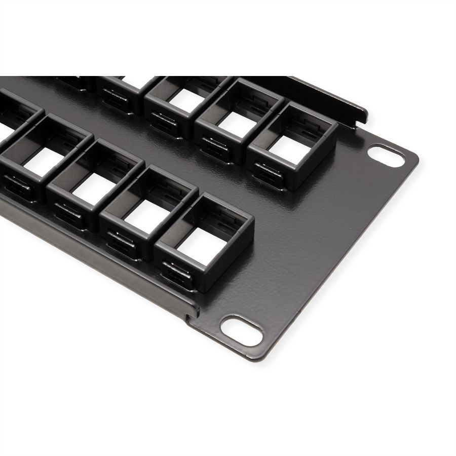 TRENDnet TC-KP48 Tableau de connexion HD 2U Keystone vierge à 48 ports