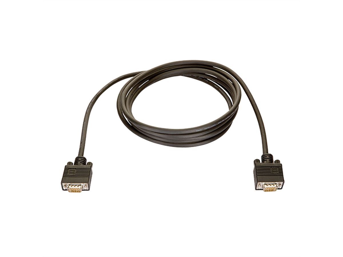 BACHMANN Câble prolongateur VGA, noir, 5 m