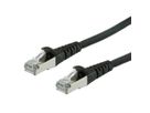 Cordon Cat.6A (Class EA) FTP AWG26, noir, 20 m