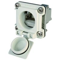 TELEGÄRTNER STX Set Bulkhead V6 , avec coupleur AMJ Cat.5e