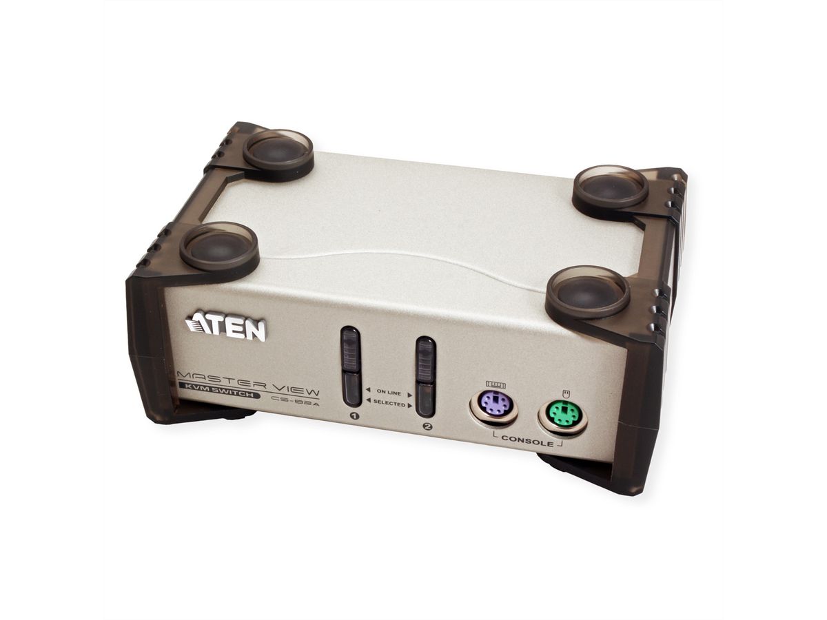 ATEN CS82AC Commutateur KVM VGA PS/2 à 2 ports