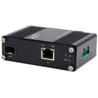EXSYS EX-60340 Convertisseur de média industriel 60 W SFP, -40 °C à +75 °C