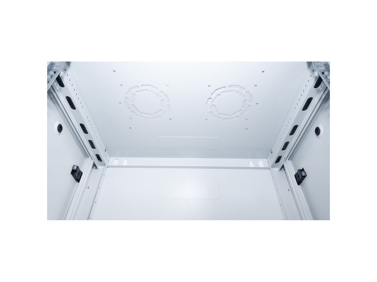 ROLINE 19" Boîtier mural Basic Plus 9U, 600x450 LxP gris