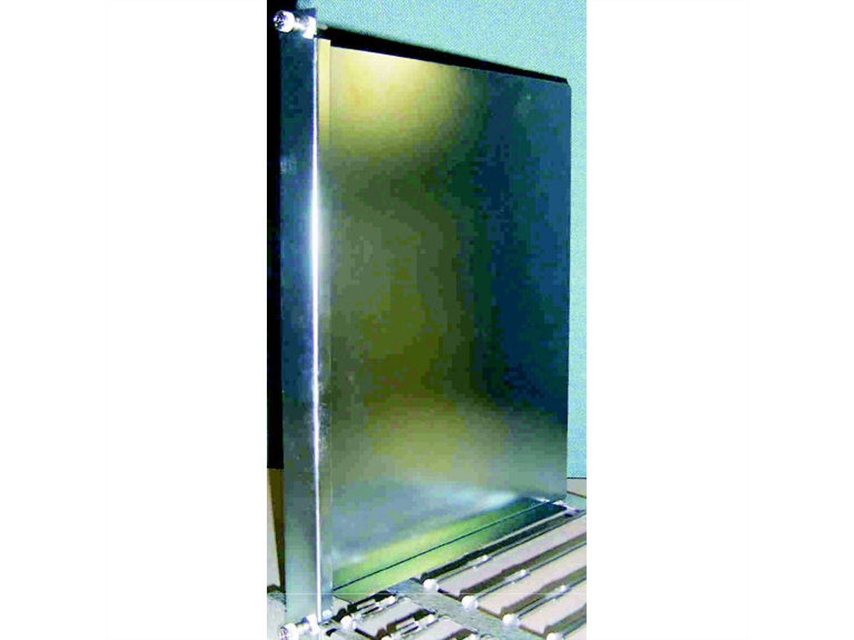Déflecteur d'air AdvancedTCA SCHROFF 70 mm, avec déflecteur d'air, profilé alu, 8 U, 6 HP