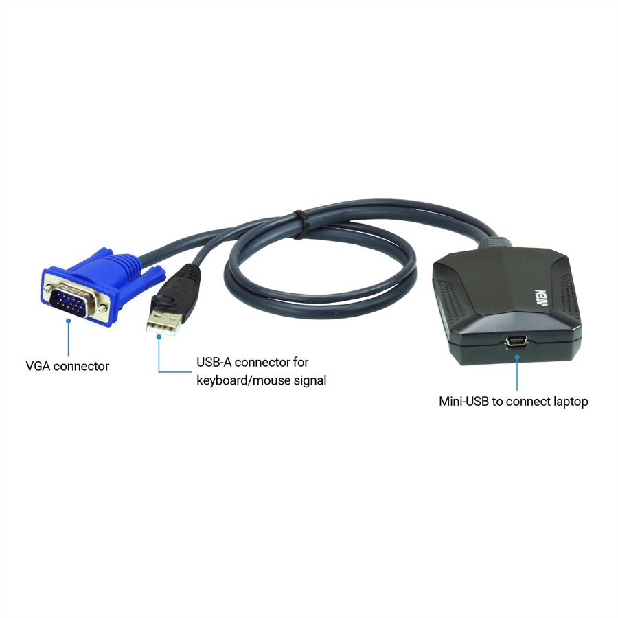 ATEN CV211 Adaptateur de console USB ordinateur portable