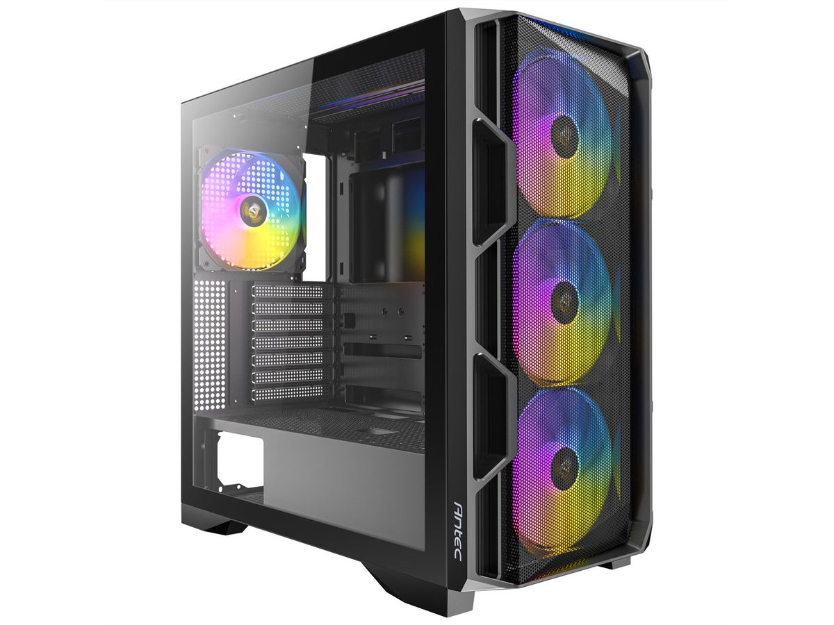 ANTEC AX-1000 ARGB Boîtier PC Gaming E-ATX, ATX, Micro-ATX, ITX Mid Tower, noir