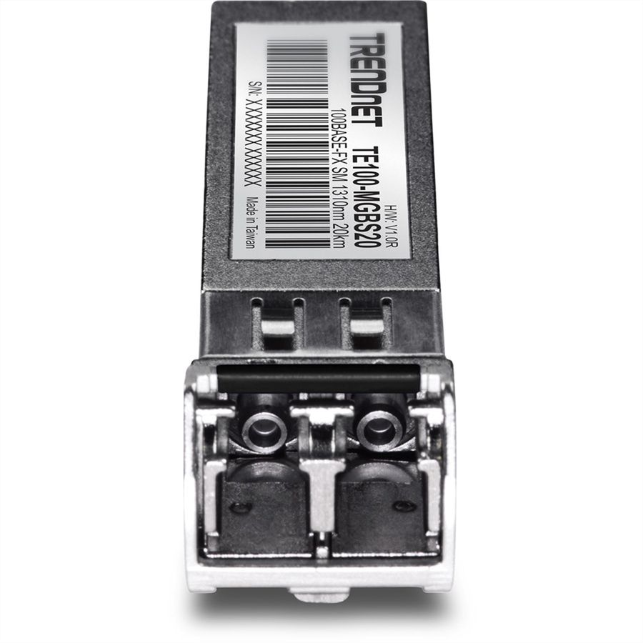 TRENDnet TE100-MGBS20  Module Mini-GBIC Single-Mode 100-Base-LX LC (20KM)